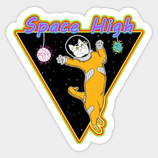 Space Cat Sticker